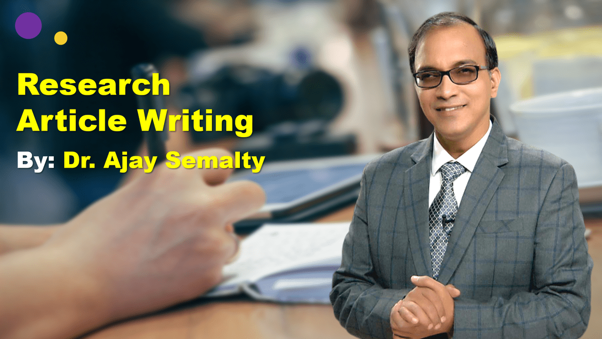Research Article Writing