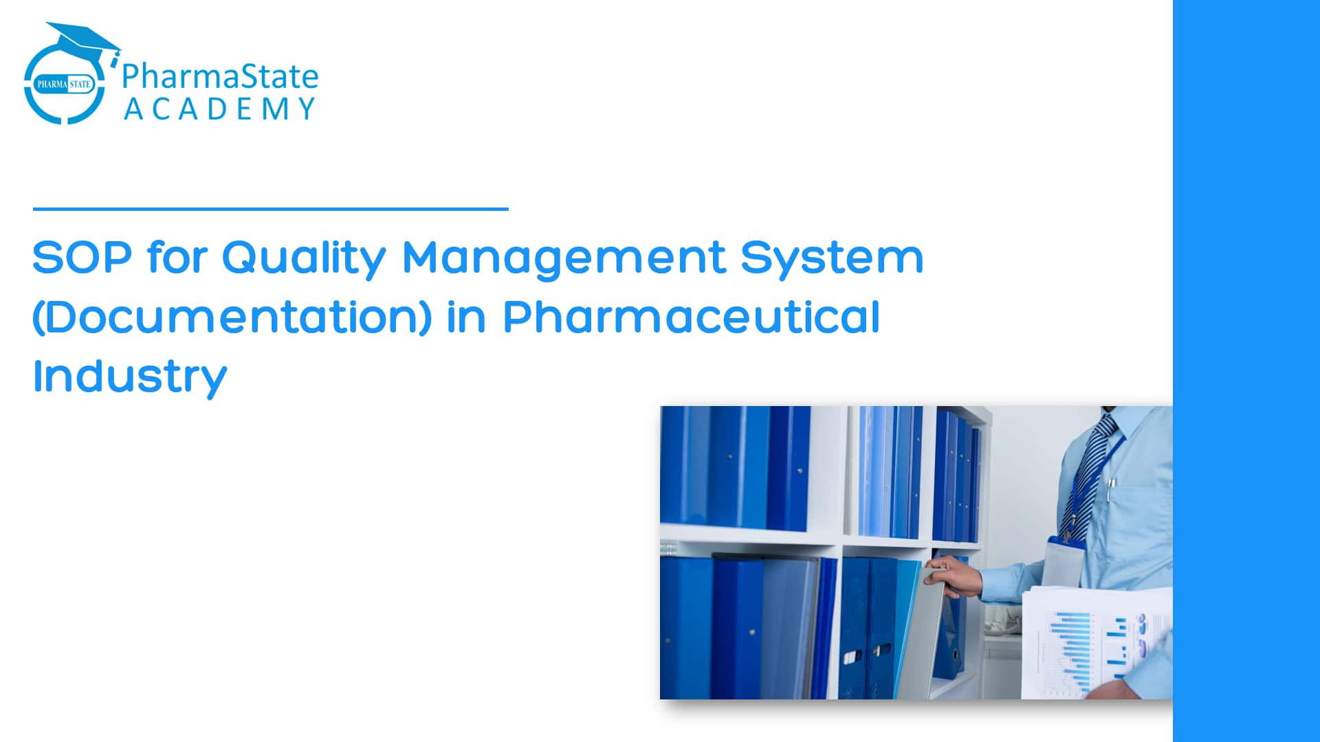 SOP for Quality Management System (Documentation) in Pharmaceutical
