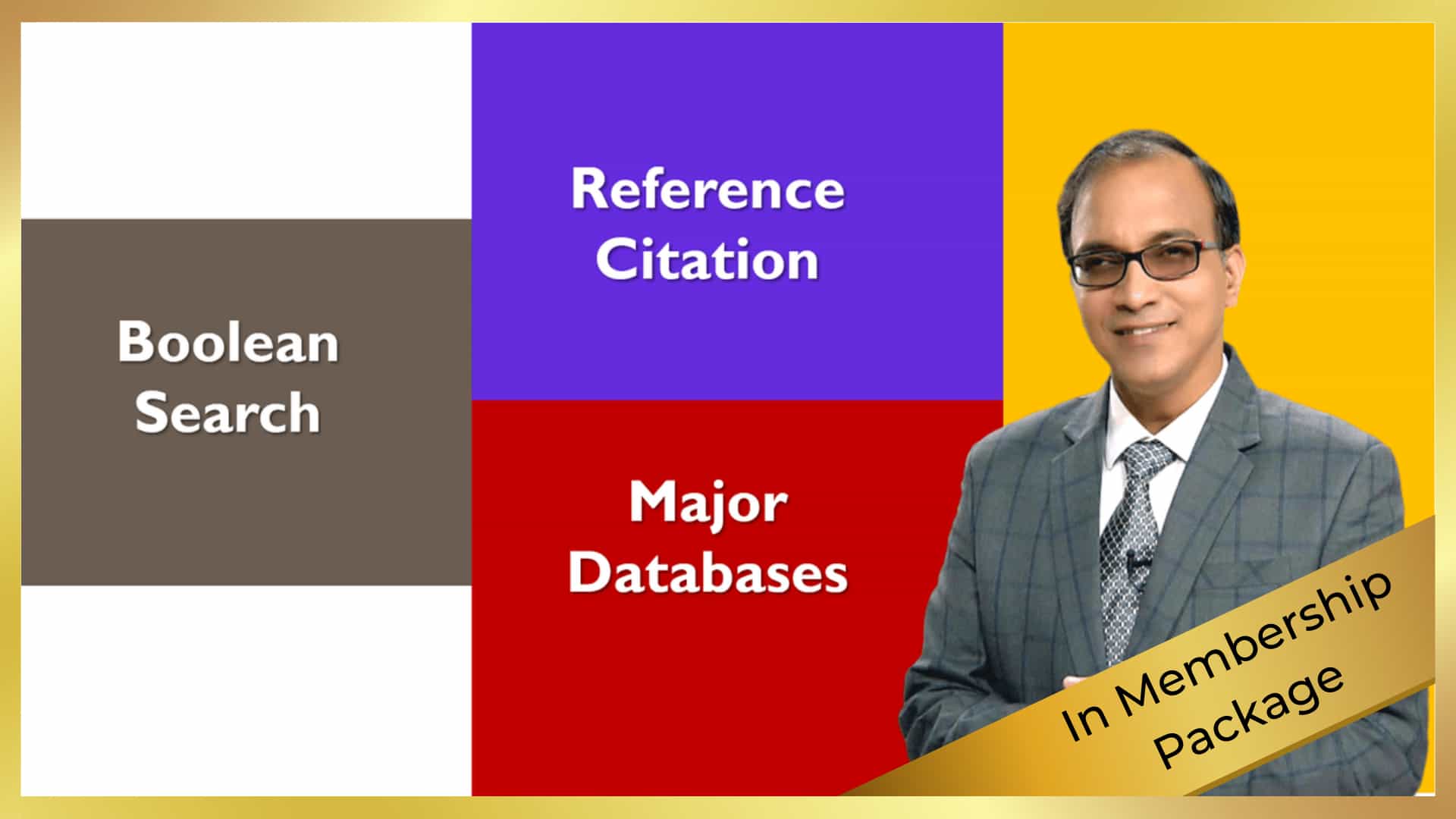 Literature Search & Reference Management in Academic Writing by Dr. Ajay Semalty