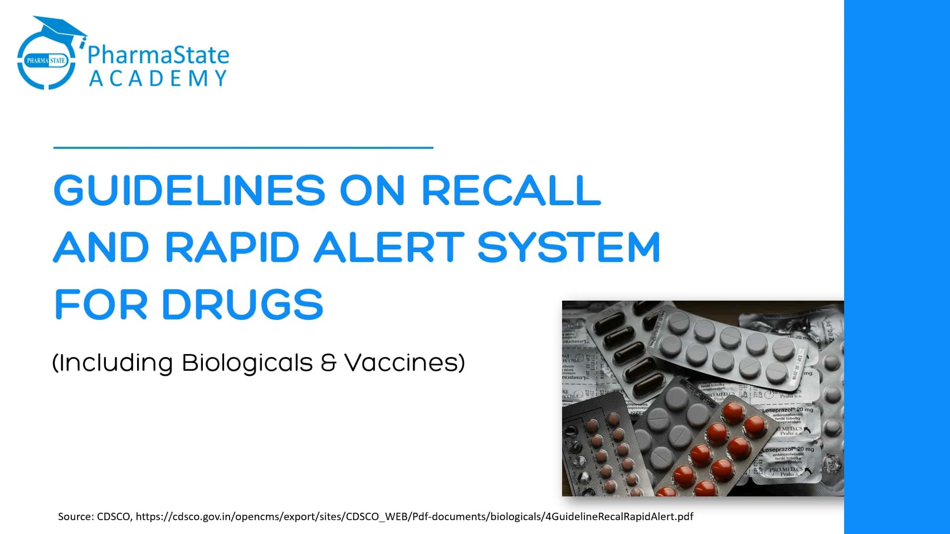 Guidelines on Recall and Rapid Alert System for Drugs