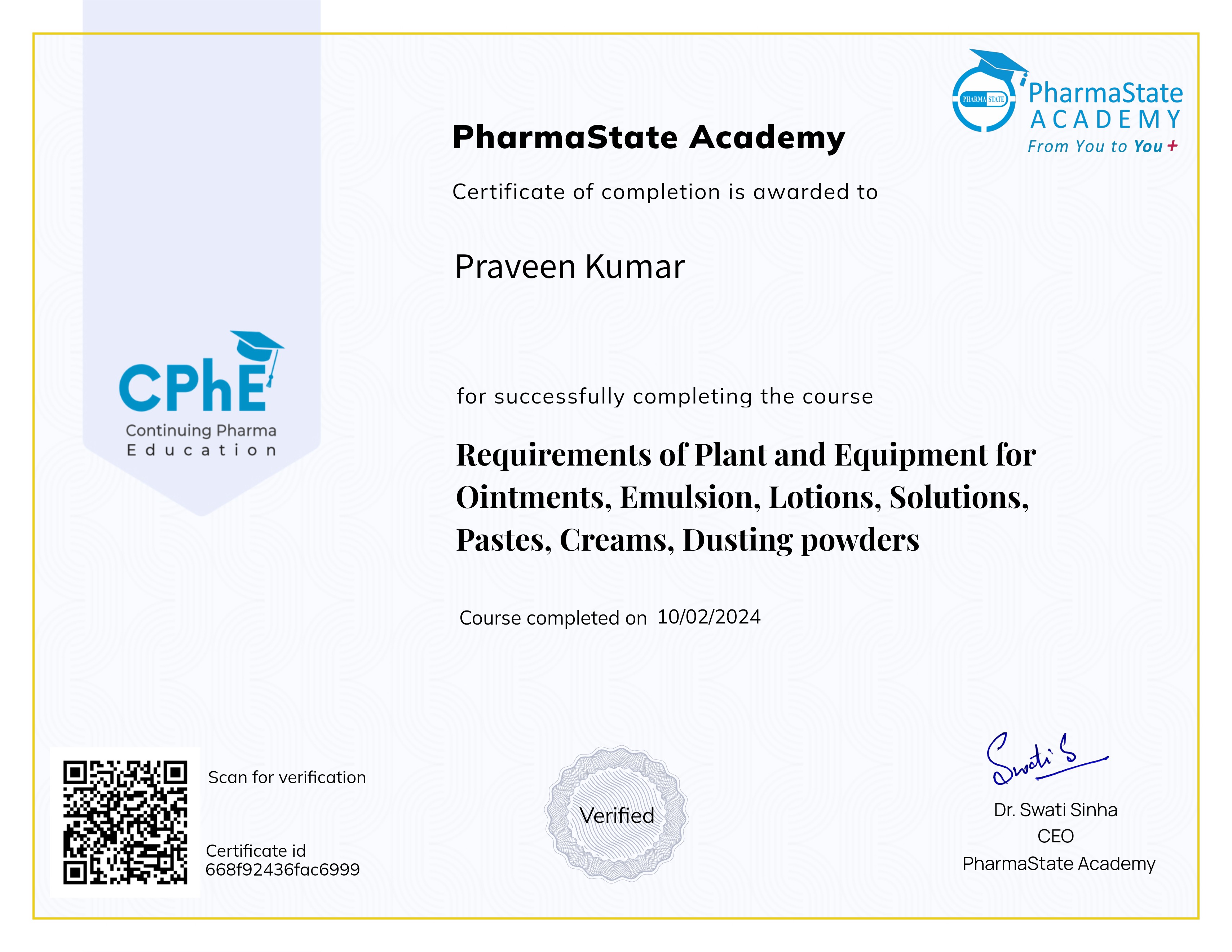 Requirements of Plant and Equipment for Ointments, Emulsion, Lotions, Solutions, Pastes, Creams, Dusting powders