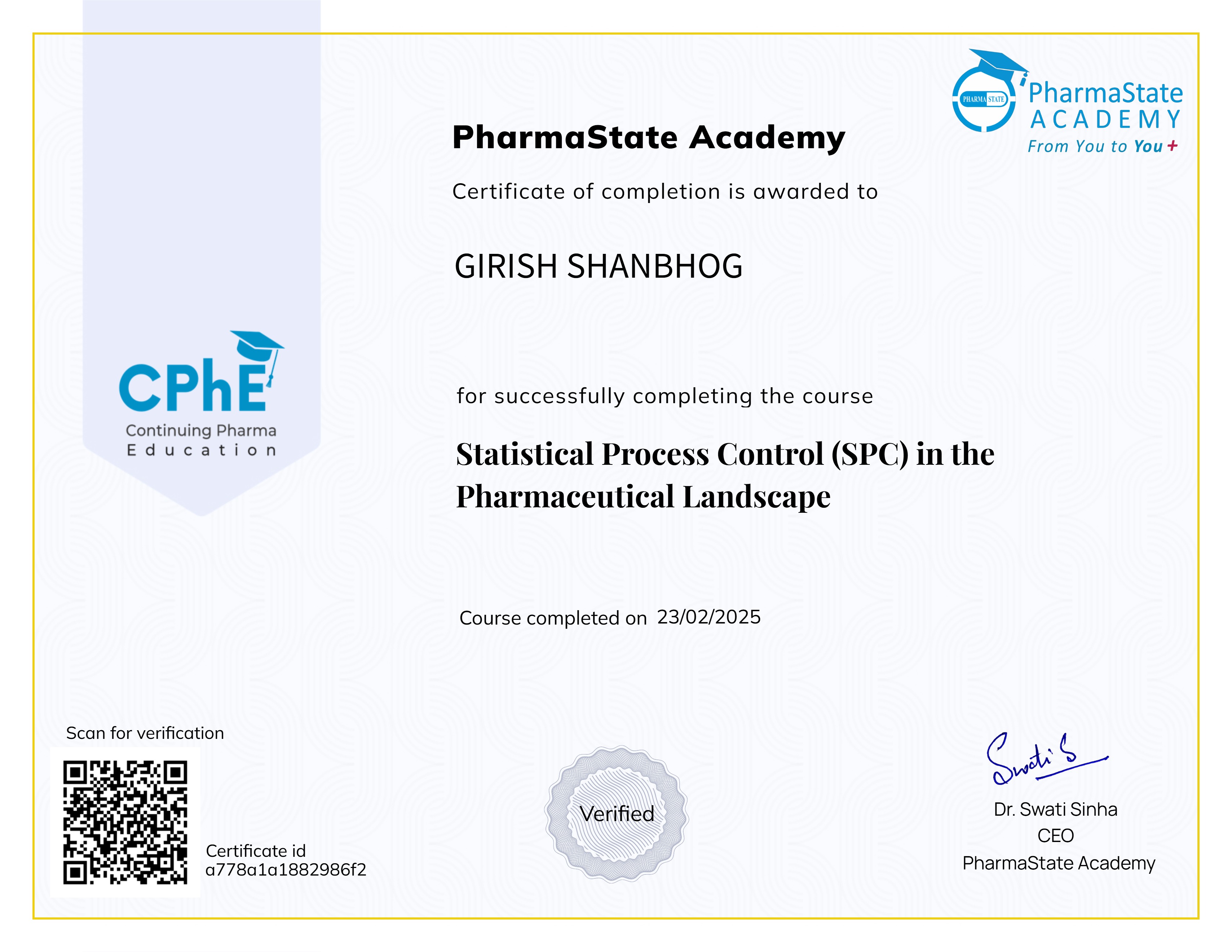 Statistical Process Control (SPC) in the Pharmaceutical Landscape