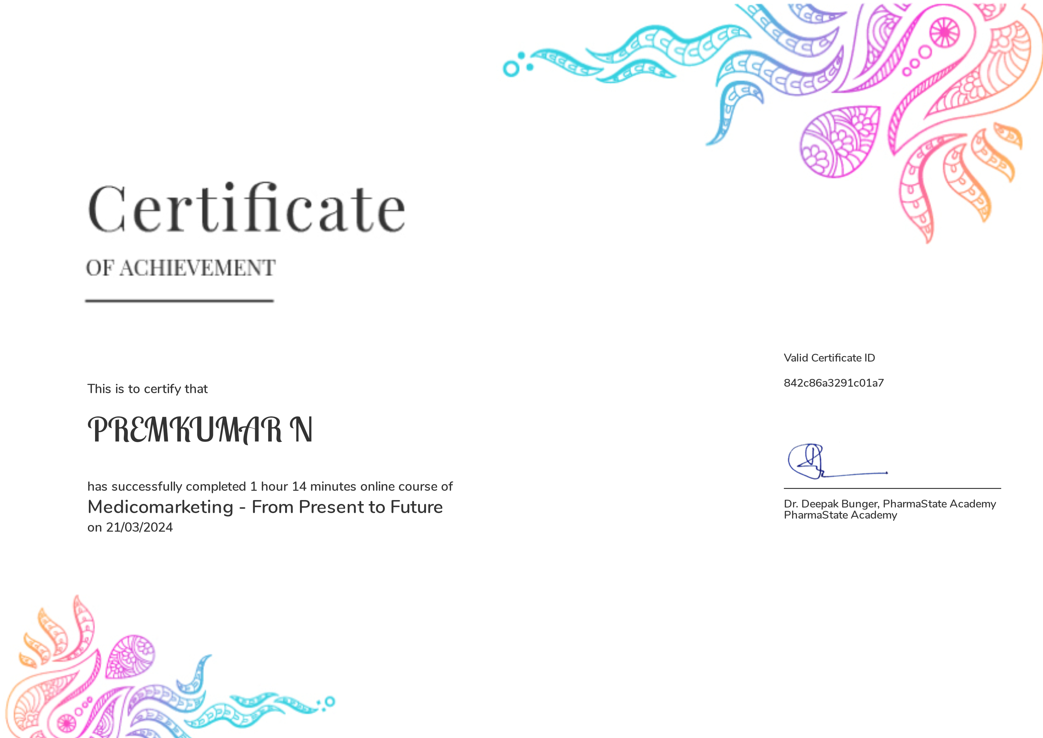 Medicomarketing - From Present to Future