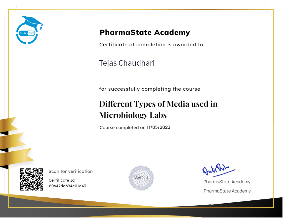 Different Types of Media used in Microbiology Labs