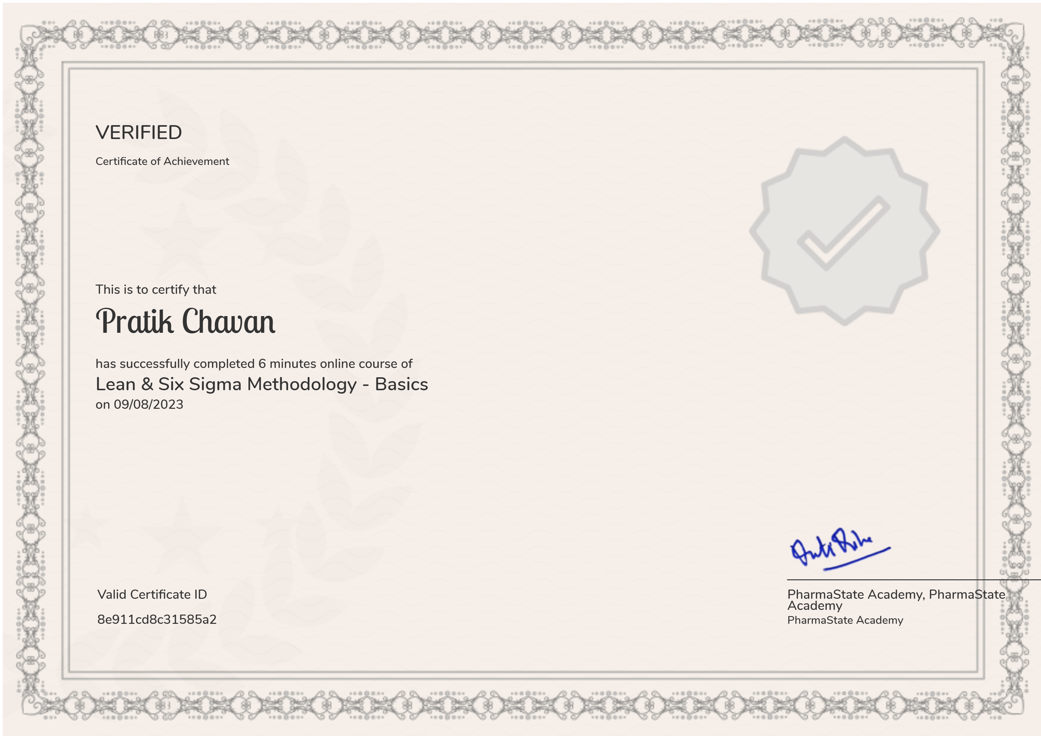 Lean & Six Sigma Methodology - Basics