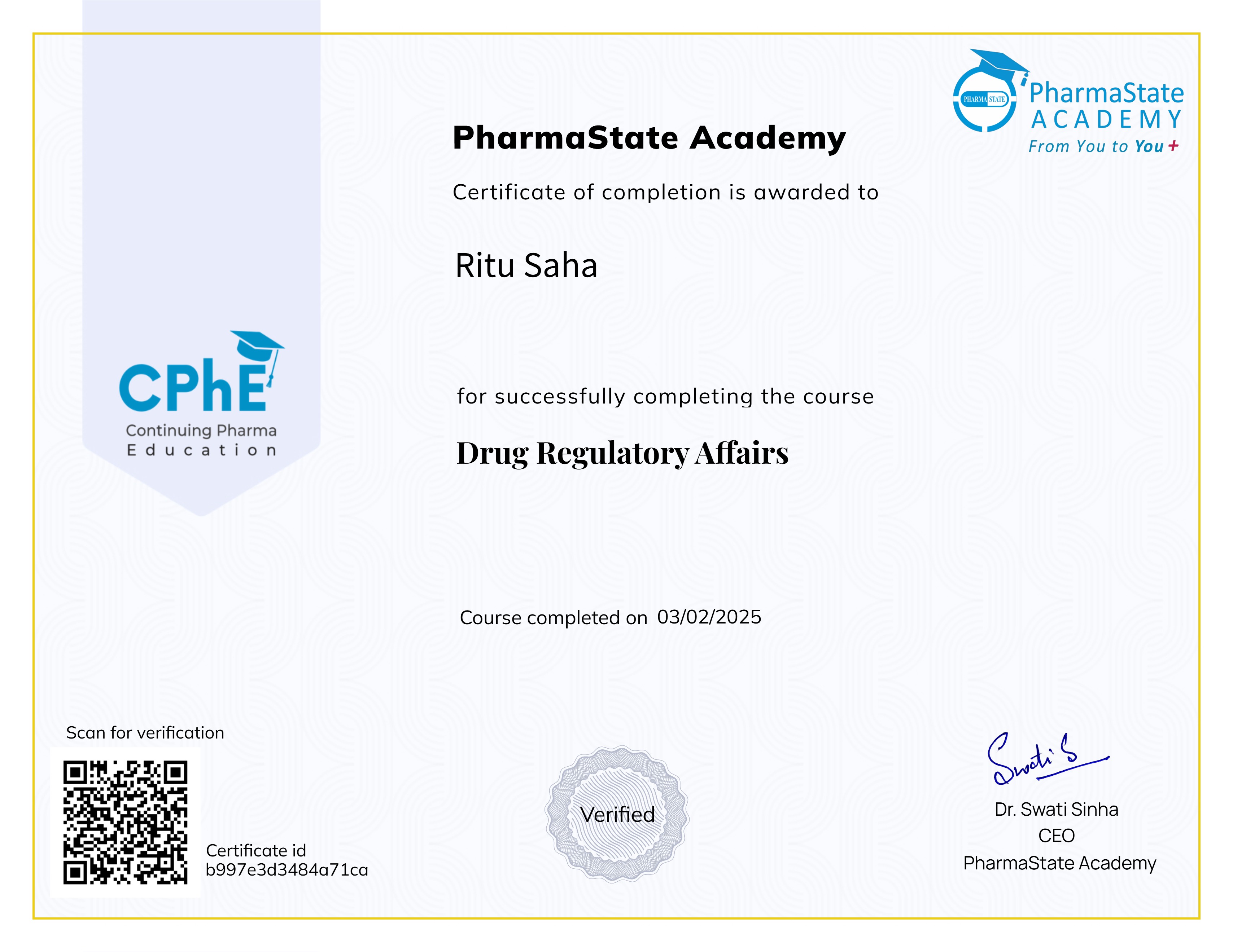 Drug Regulatory Affairs