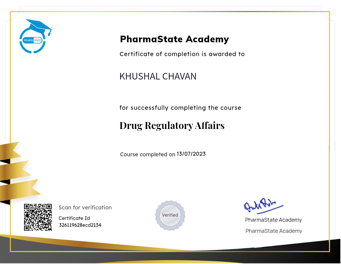 Drug Regulatory Affairs