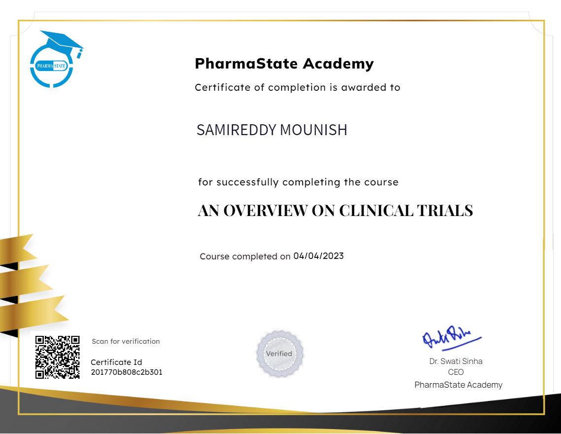 AN OVERVIEW ON CLINICAL TRIALS