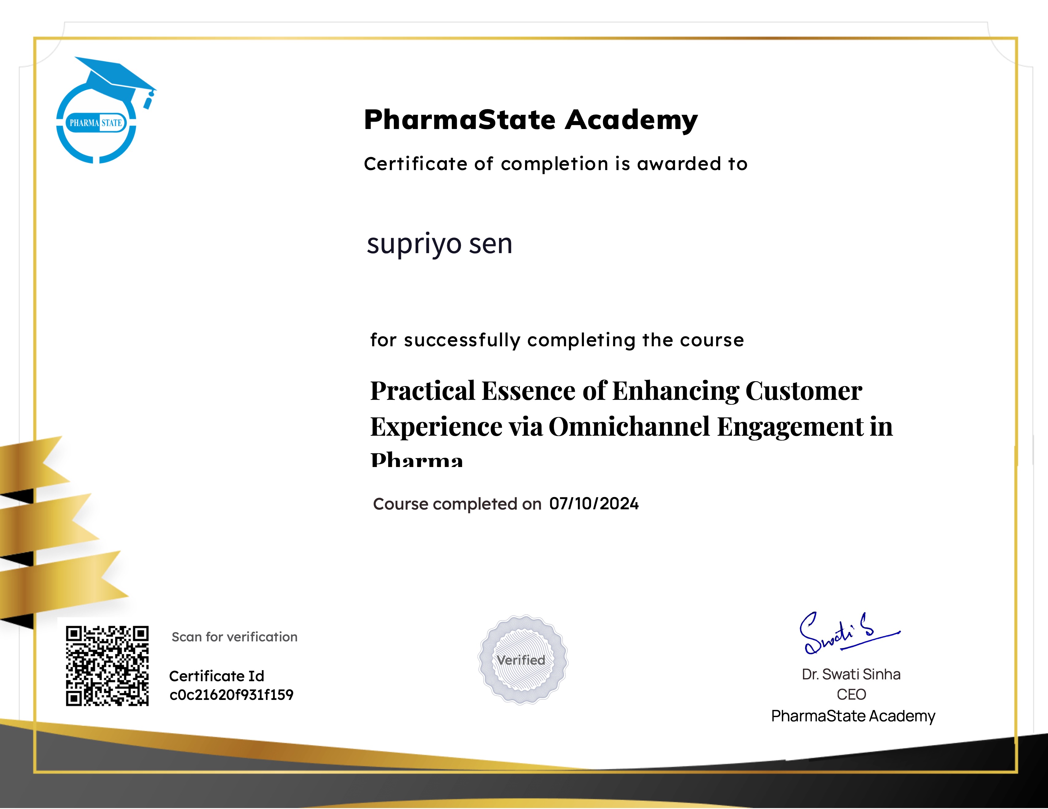 Practical Essence of Enhancing Customer Experience via Omnichannel Engagement in Pharma