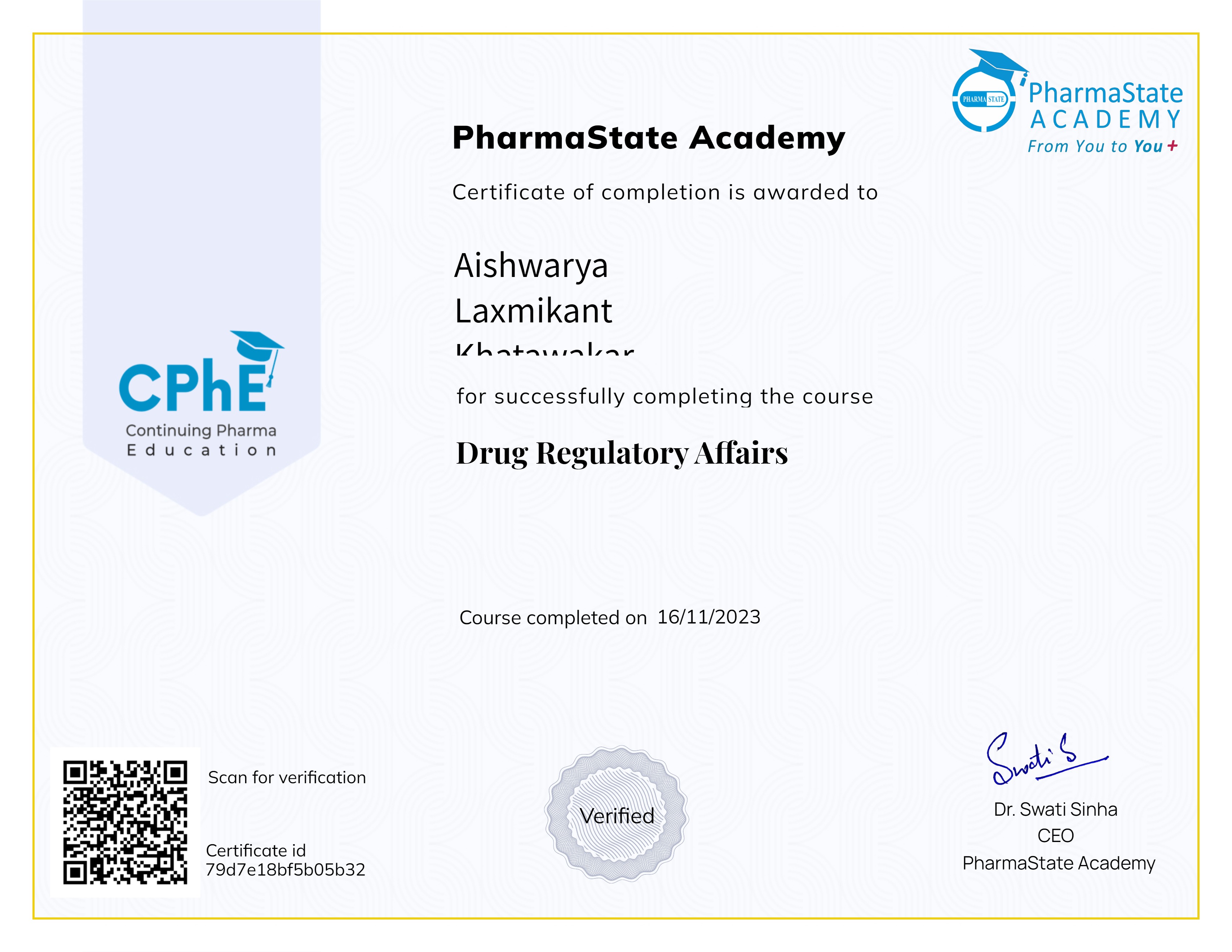 Drug Regulatory Affairs