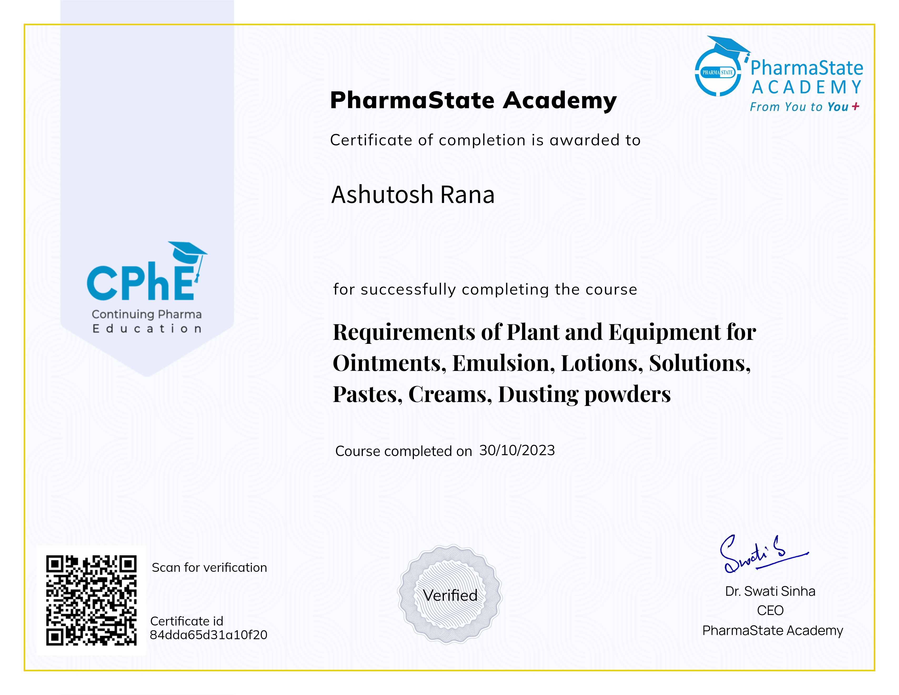 Requirements of Plant and Equipment for Ointments, Emulsion, Lotions, Solutions, Pastes, Creams, Dusting powders