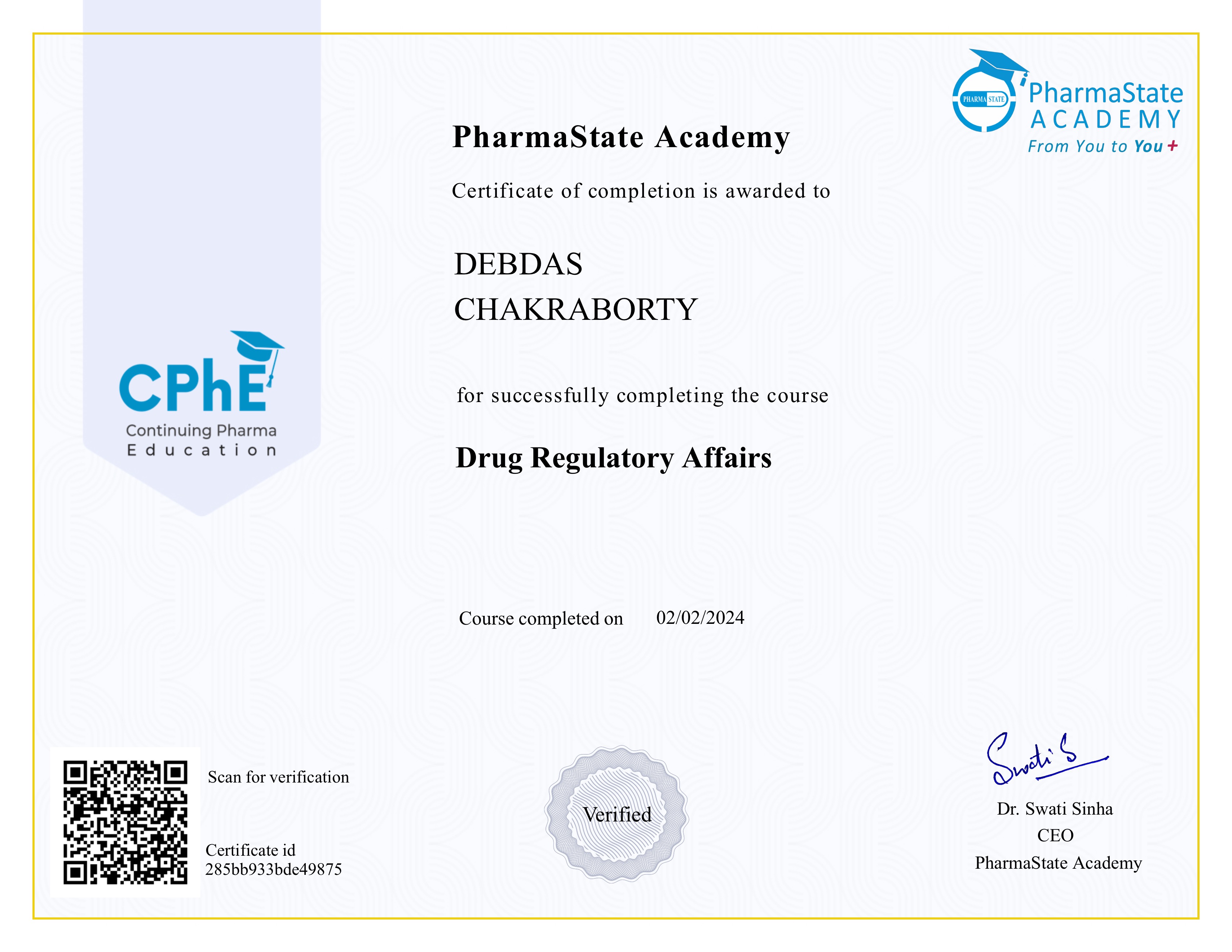 Drug Regulatory Affairs