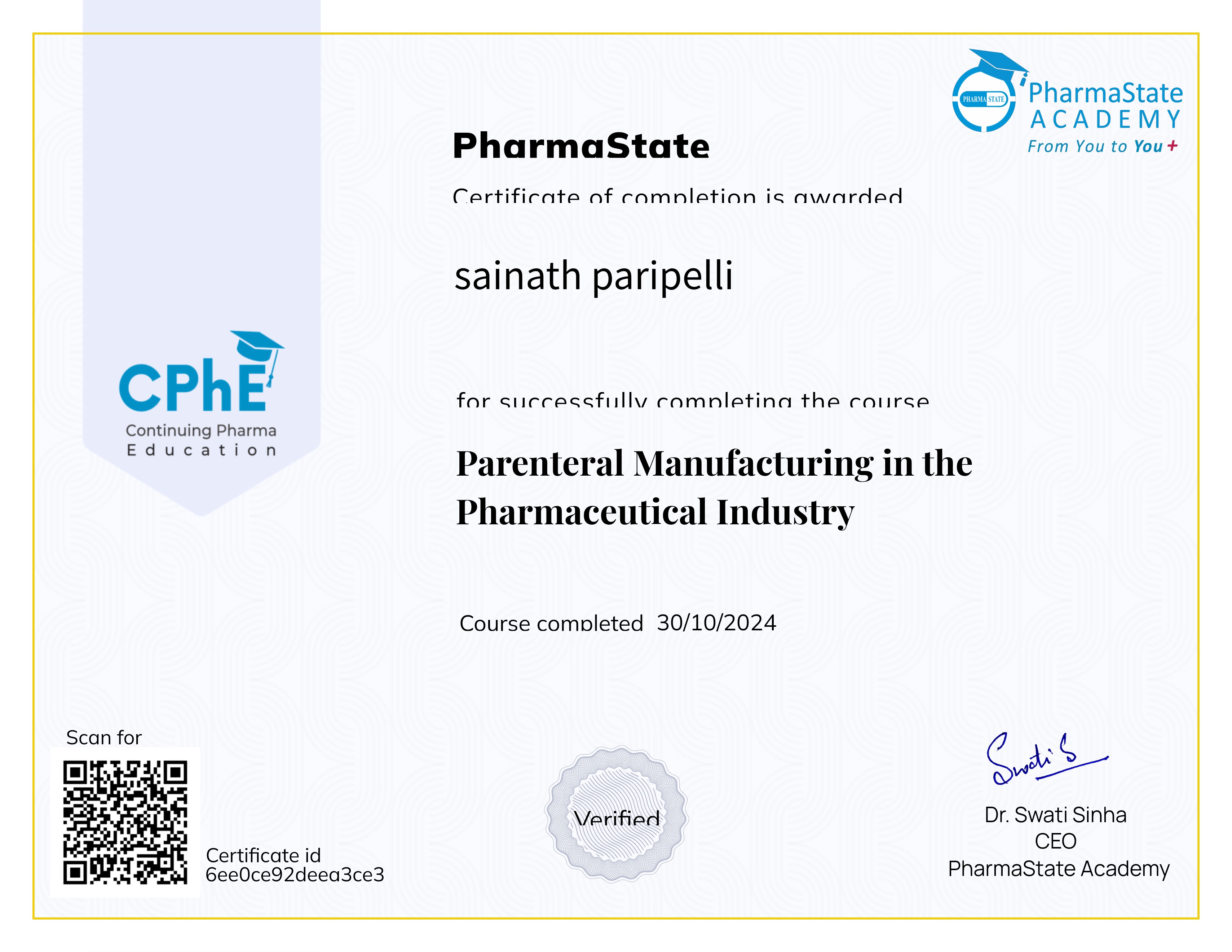 Parenteral Manufacturing in the Pharmaceutical Industry