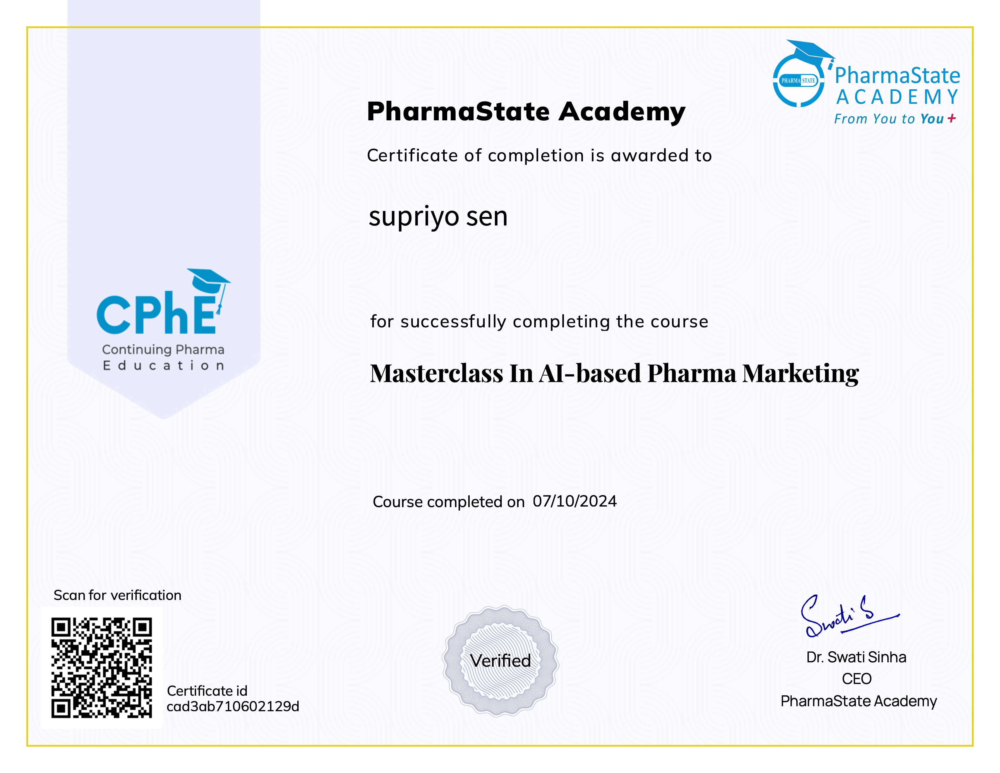 Masterclass In AI-based Pharma Marketing