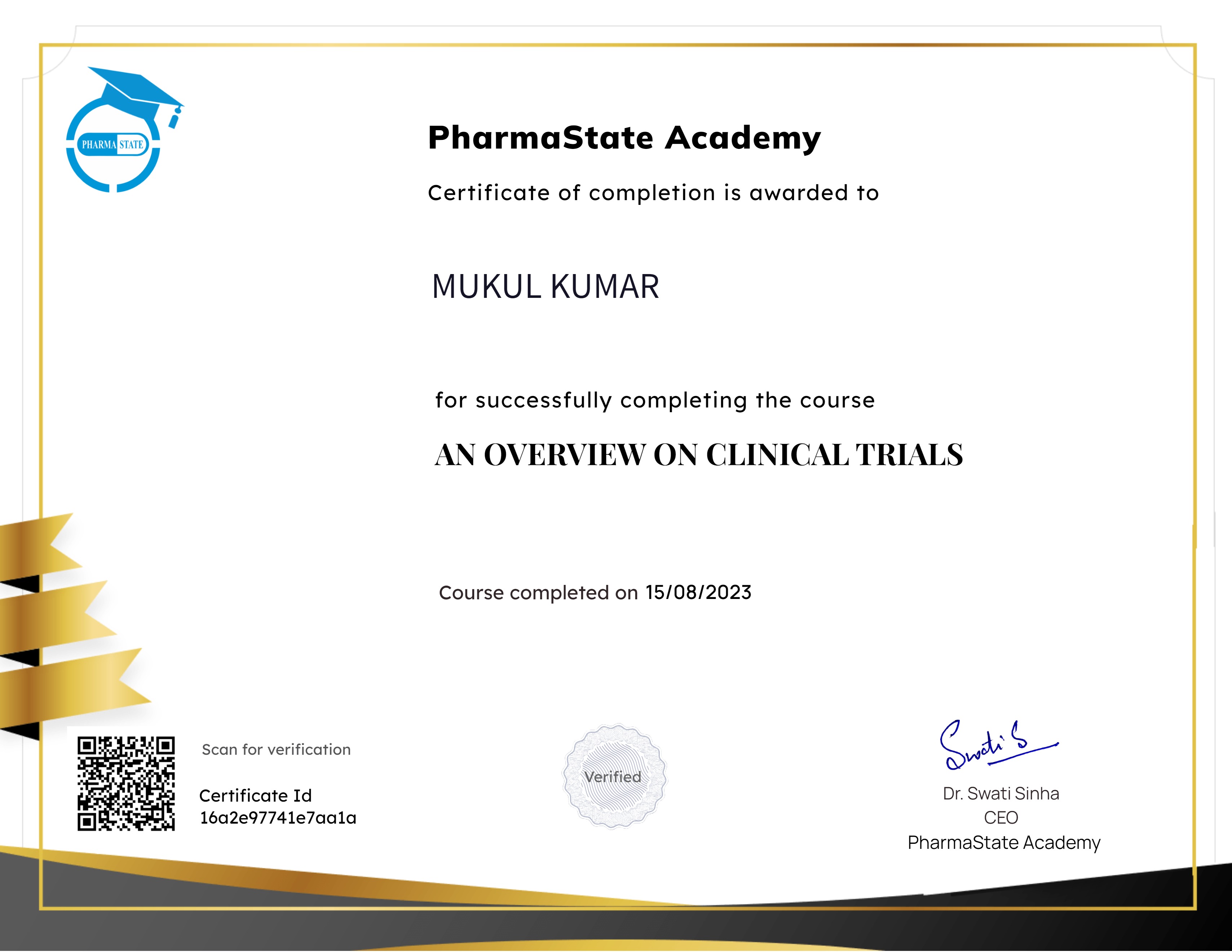 AN OVERVIEW ON CLINICAL TRIALS