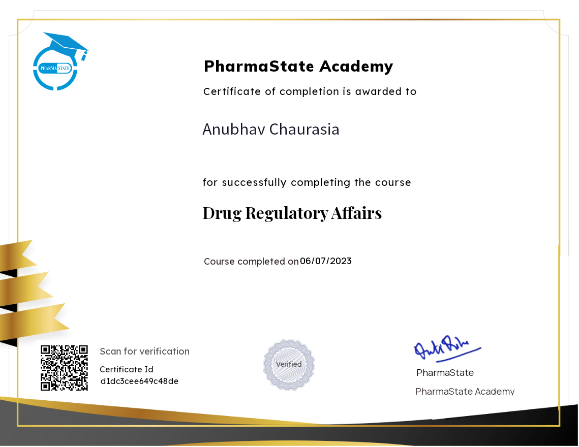 Drug Regulatory Affairs