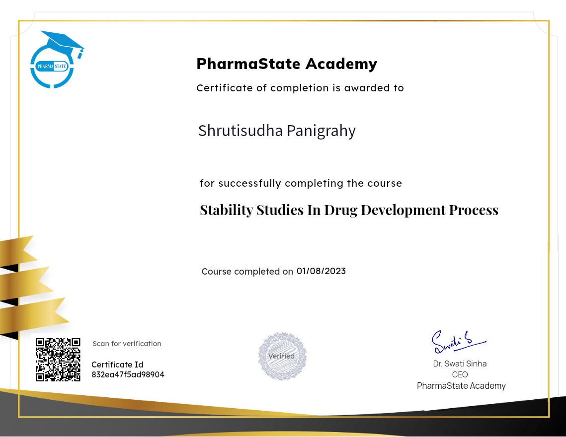 Stability Studies In Drug Development Process