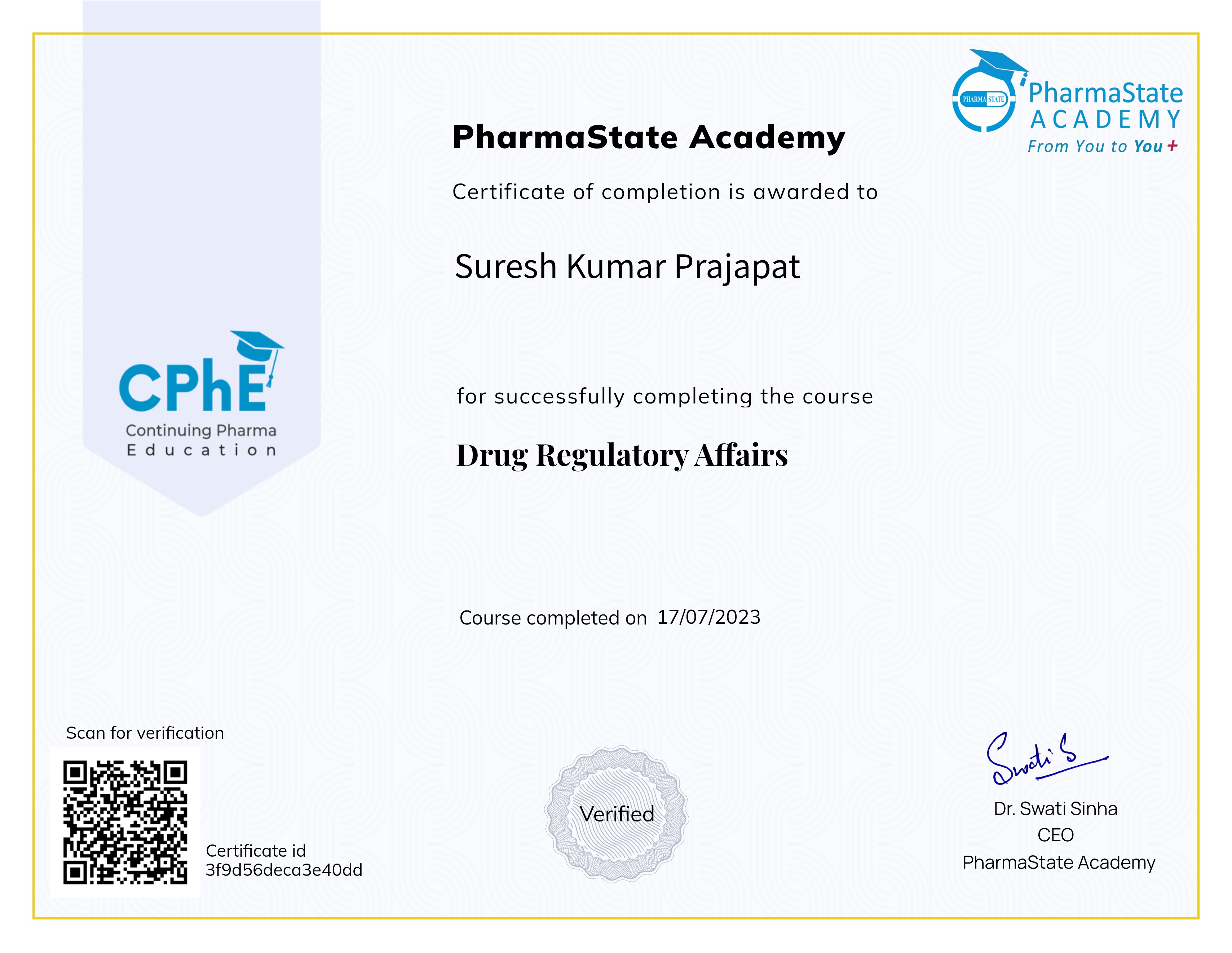 Drug Regulatory Affairs