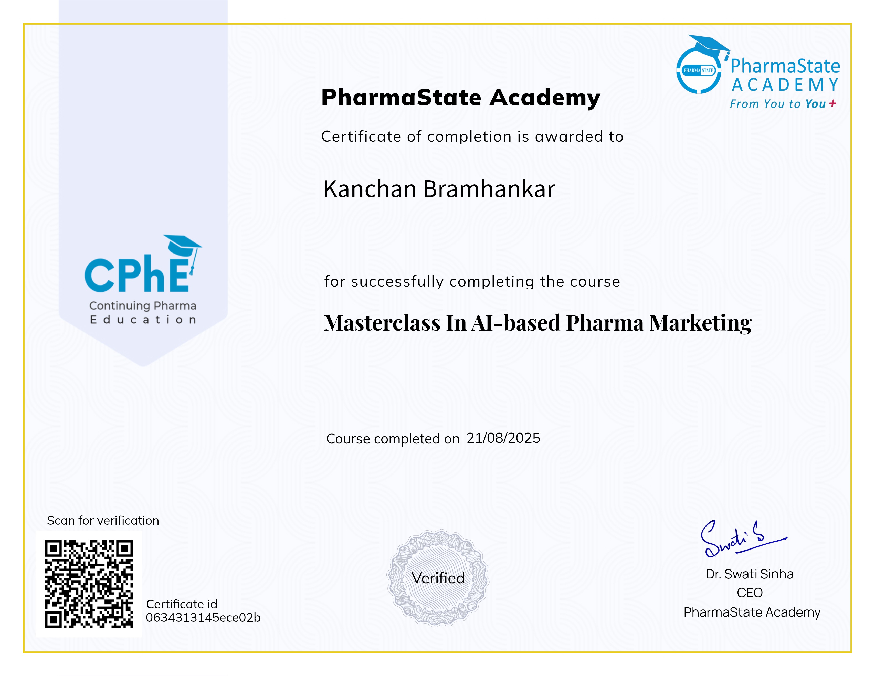 Masterclass In AI-based Pharma Marketing